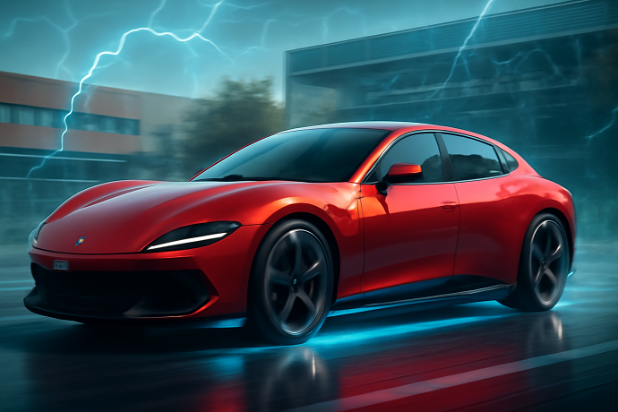 ferrari elettrica