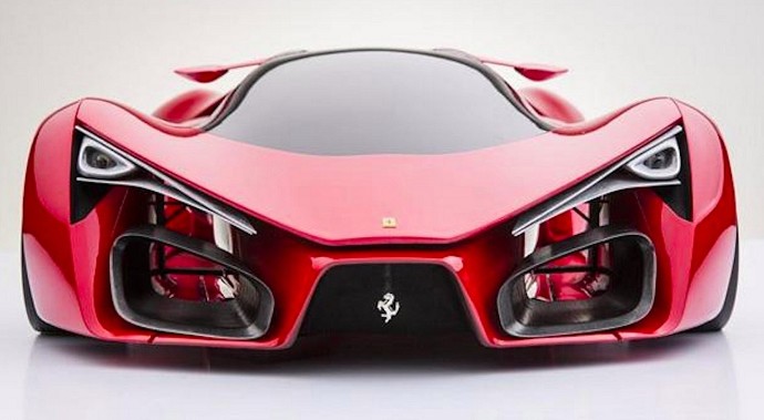 ferrari, verde