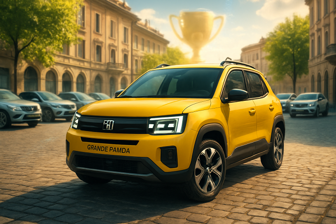 fiat grande panda migliore auto d'europa