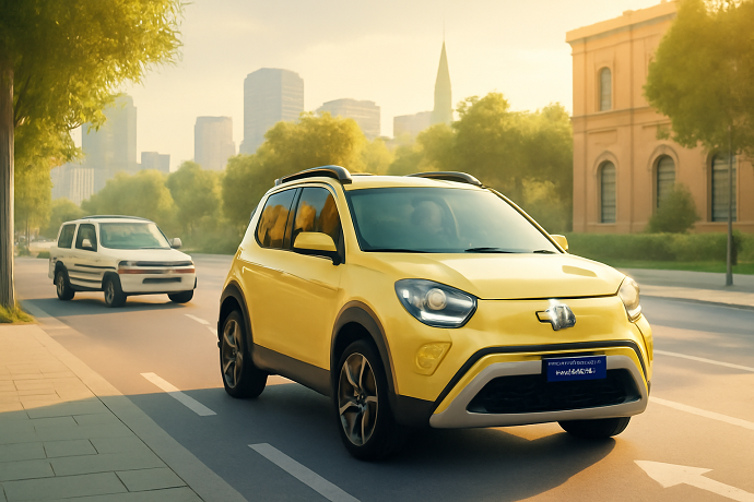 Nuovo modello di Fiat Panda