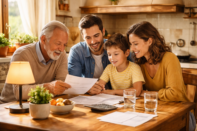 Fringe benefit bollette e utenze familia