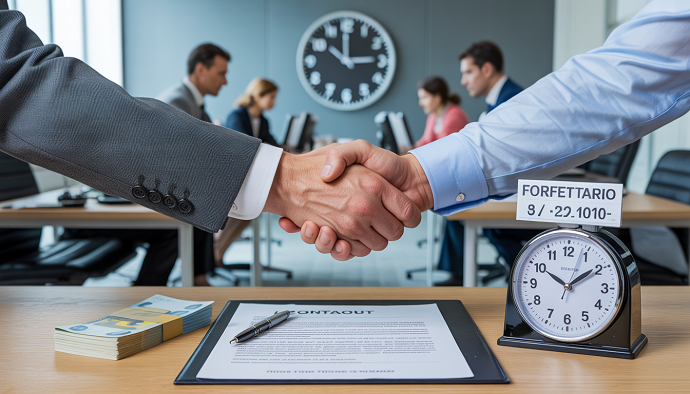 Gli straordinari senza timbratura cartel