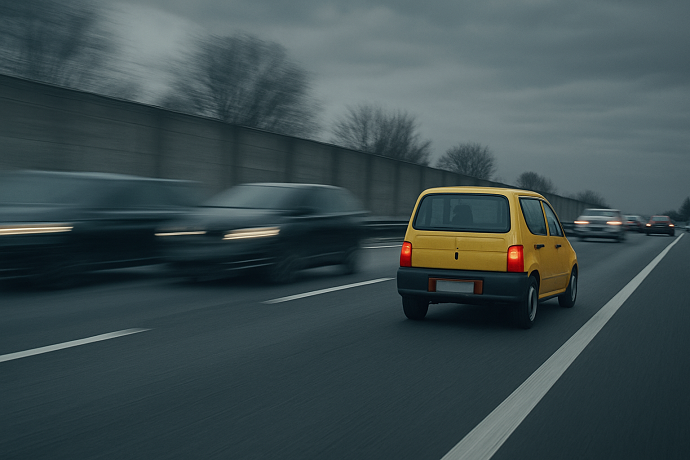 Velocit sotto limite minimo di sicurezz