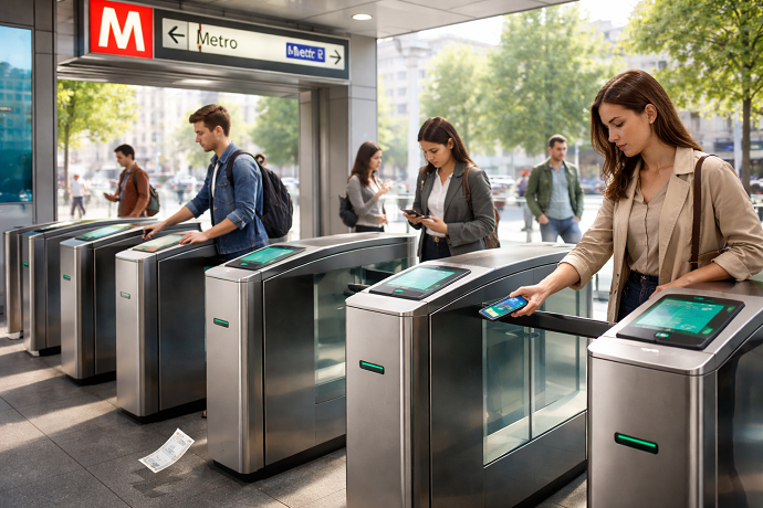 fine biglietto cartaceo mezzi pubblici a