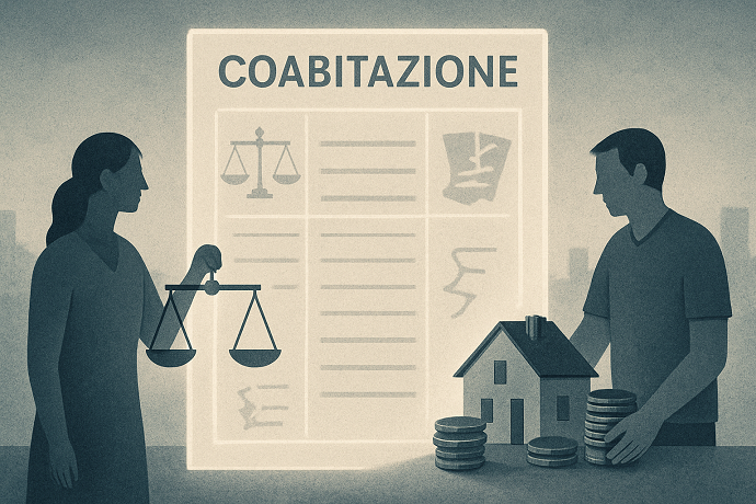 debiti conviventi ricadere altro