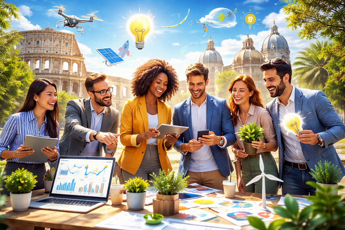 migliori giovani nell'economia a Roma