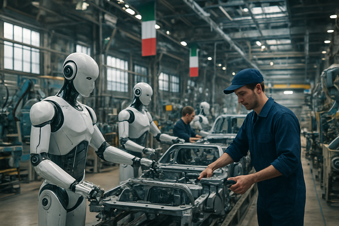 Futuro e presente robot umanoidi