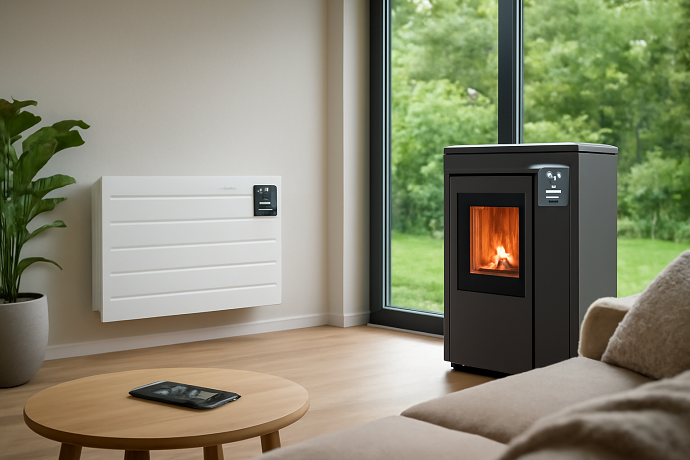 termosifoni e stufe smart