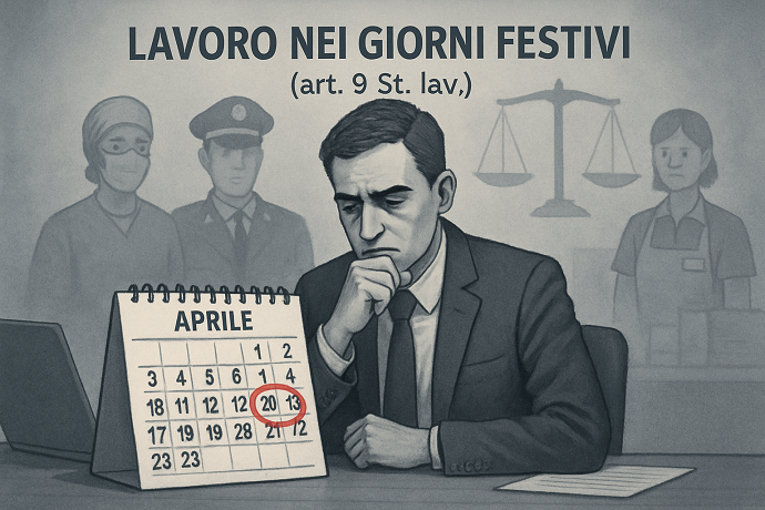 dipendente lavorare durante feste cassaz
