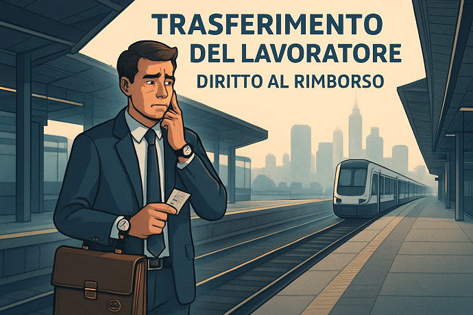 dipendente trasferito diritto rimborso s