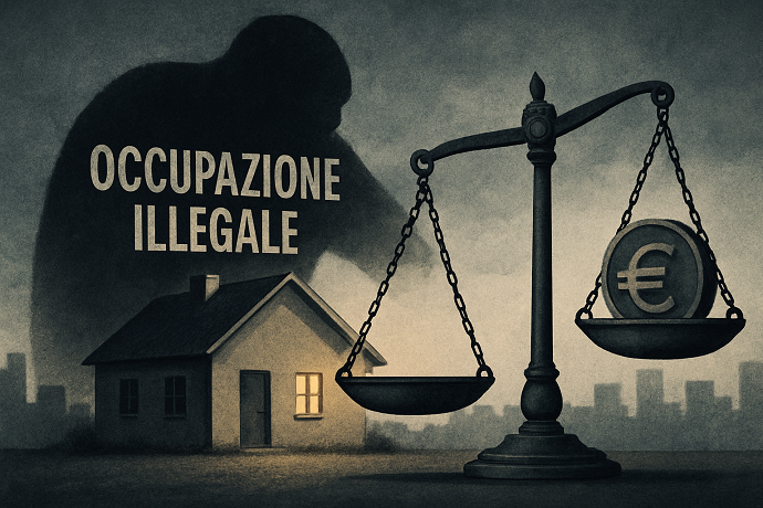 Imu pagata case occupate abusivamente re