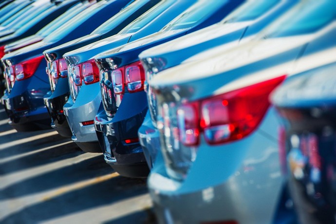 Parcheggio strisce blu