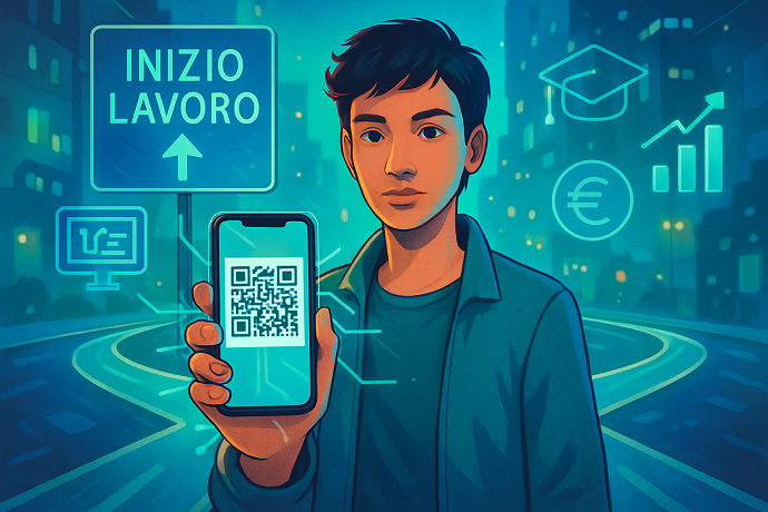 QR Code personalizzato per lavoratori