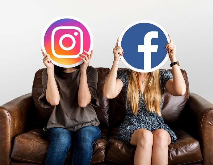 Instagram e Facebook