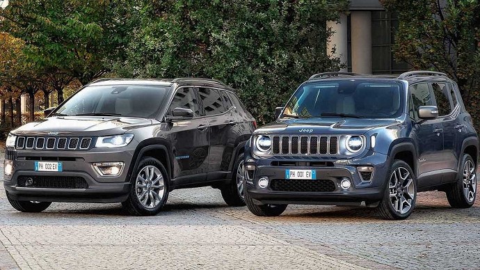 Jeep Renegade, Compass, Avenger