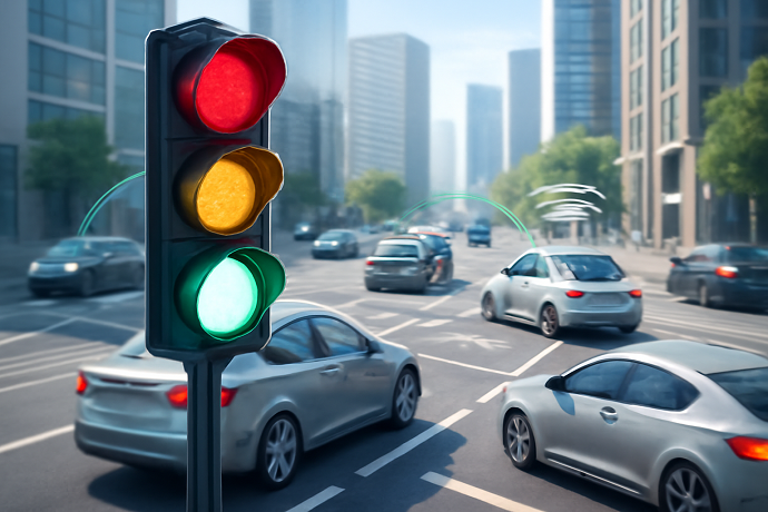 quarta luce bianca nei semafori