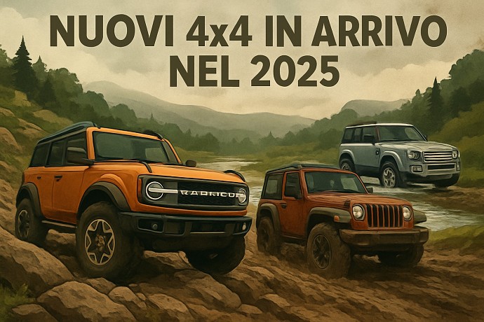 Le nuove auto 4x4