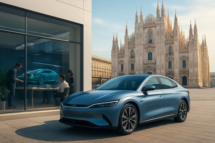 BYD in Europa e Italia