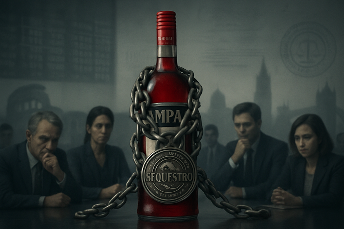 campari sequestro azioni