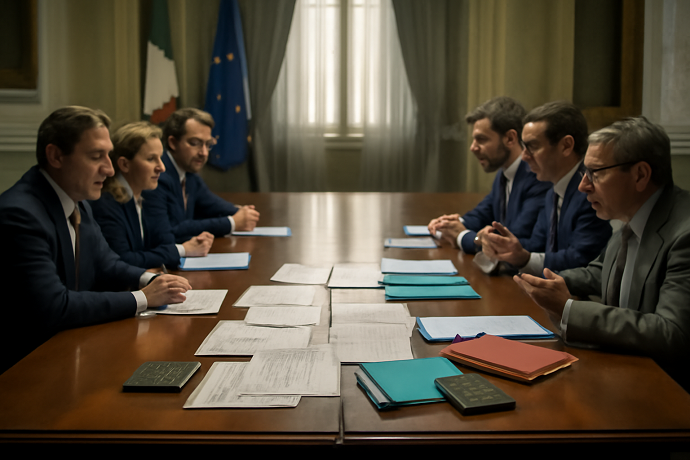 Manovra finanziaria incontro sindacati G