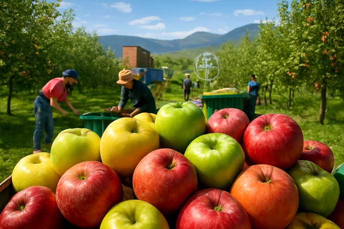 export mele italiane primi al mondo