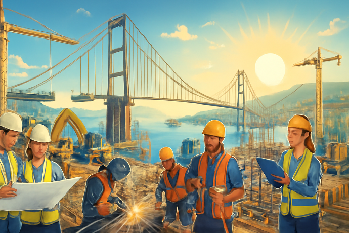 Costruzione del Ponte di Messina