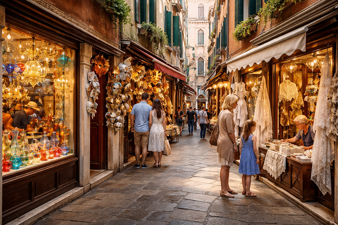 negozi a venezia migliorati