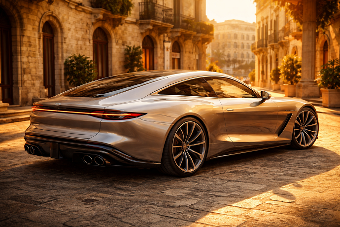 Auto prevista in arrivo