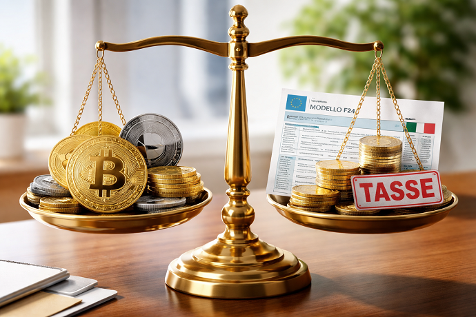 tasse criptovalute 33% nel 2026