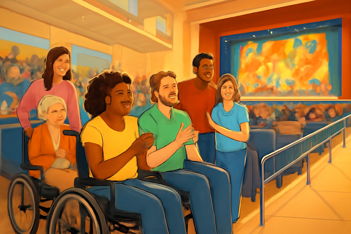 Nuove regole accesso spettacoli disabili