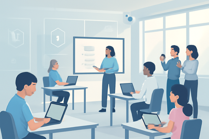 Chat di classe, voti online