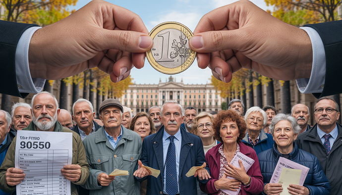 restituire mille euro annuncio landini