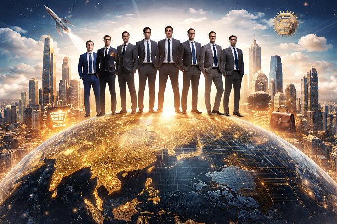 8 uomini pi� ricchi al mondo