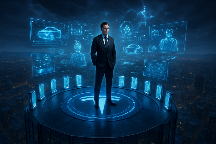 elon musk chiede 1000 mld a tesla