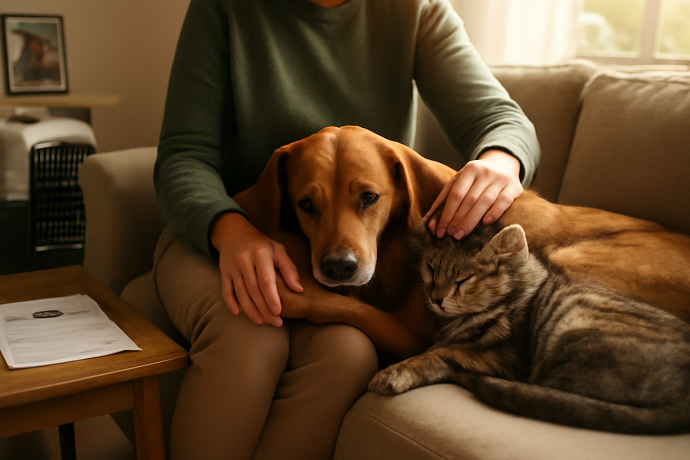 Cani, gatti e altri animali domestici