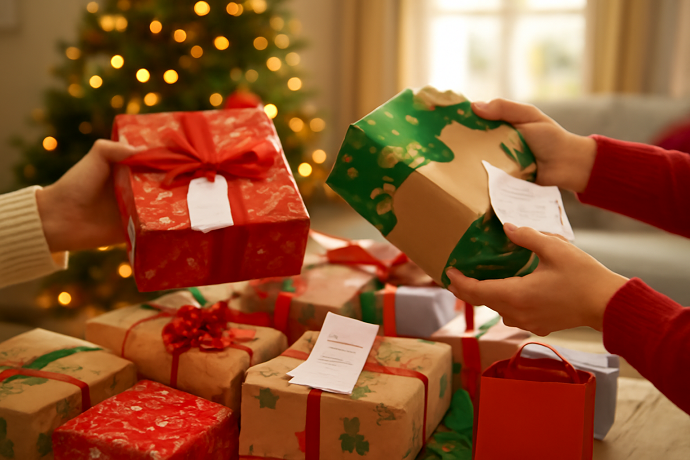 posso cambiare un regalo di natale che n