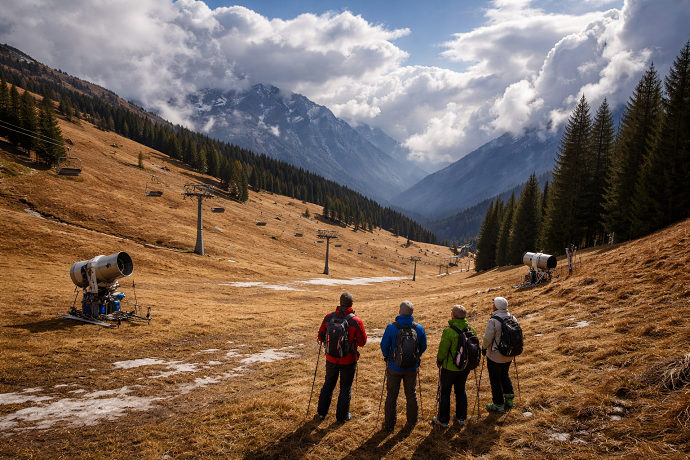 stagione sciistica 2025-2026 in difficol