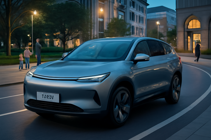 Suv cinese fortemente europeo