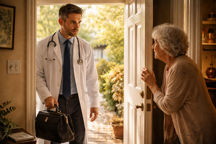 Guardia medica e visita domiciliare