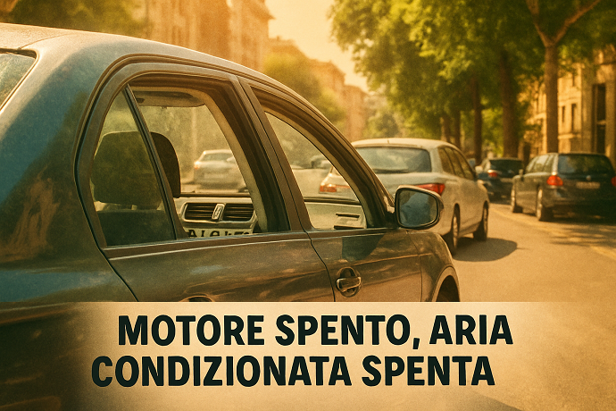 Multa per l'aria condizionata accesa