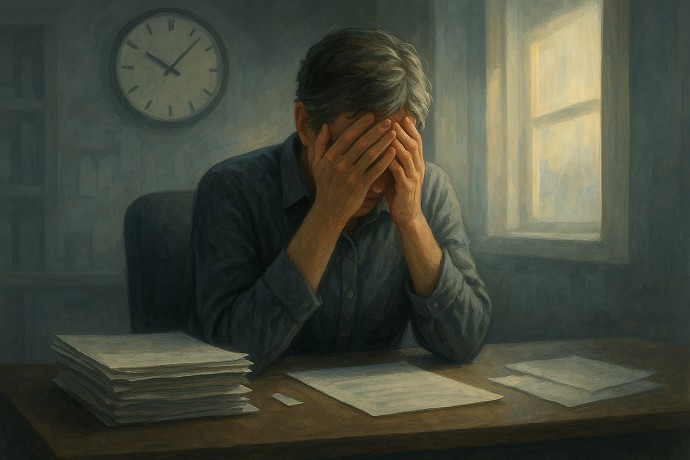 pensione stanchezza stress