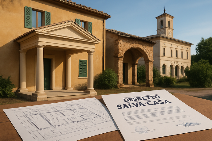 Quando portico abusi edilizi sanato Salv