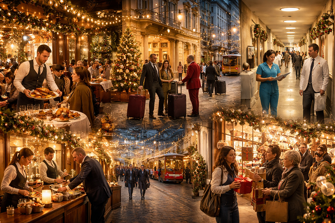 quanti italiani lavorano nei giorni di n