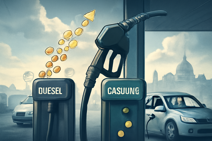 Aumento costi diesel