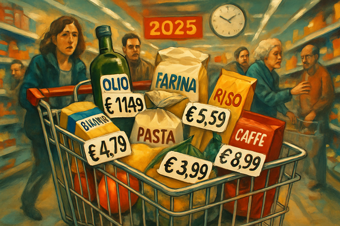 Prezzi medi per fare la spesa