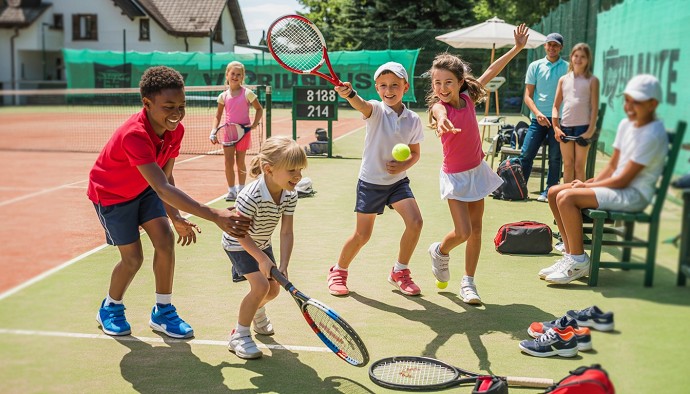 Corso di tennis per bambini e ragazzi