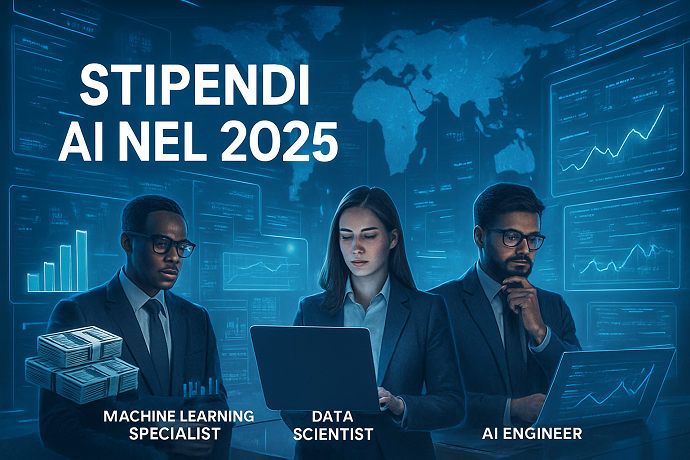 Gli stipendi medi intelligenza artificia