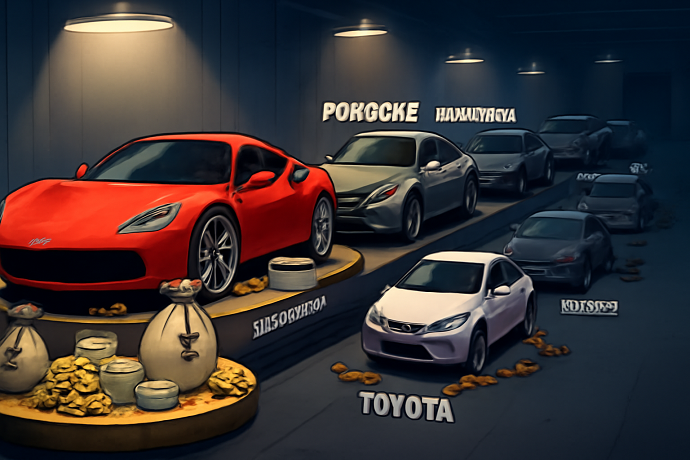 Ricavi per auto vendute