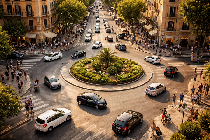 multe medie in Italia per bitate