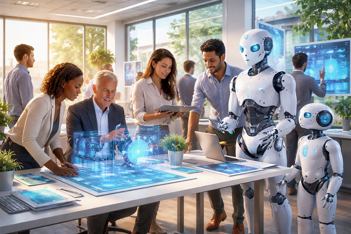 Intelligenza aartificiale sul lavoro e p